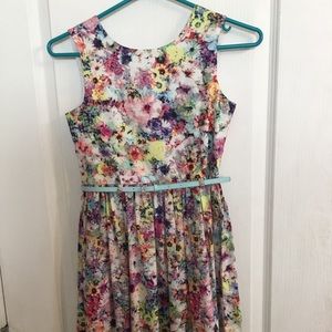 A kids size 10-11 flower print dress from H&M